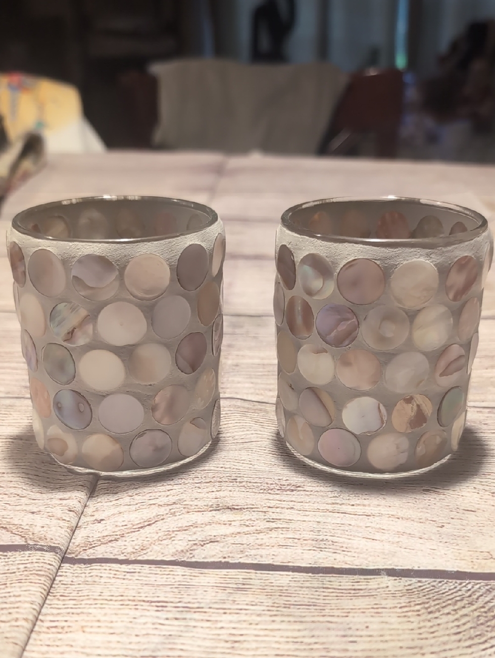 Yankee Candle Coastal Shores Set Of 2 Votive Candle Holders